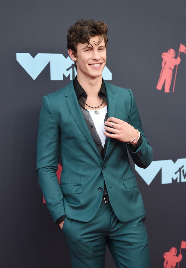 NEWARK, NEW JERSEY - AUGUST 26: Shawn Mendes attends the 2019 MTV Video Music Awards at Prudential Center on August 26, 2019 in Newark, New Jersey. (Photo by Dimitrios Kambouris/Getty Images) (Foto: Getty Images)