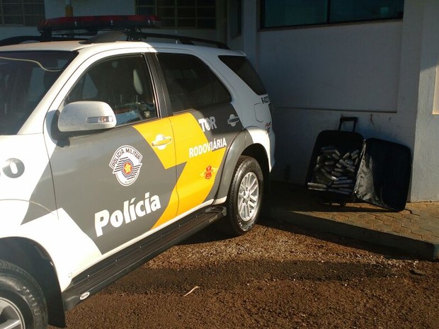 Apreensão foi feita pela Polícia Rodoviária em Ourinhos  (Foto: Polícia Rodoviária / Divulgação)