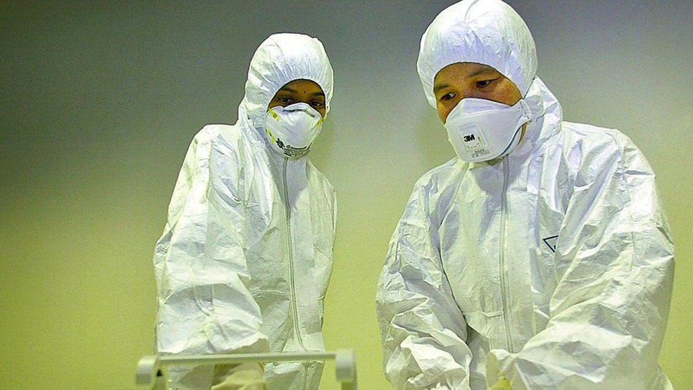 A OMS considera a SARS perigosa ainda que hÃ¡ anos nÃ£o sejam registrados novos casos (Foto: AFP)