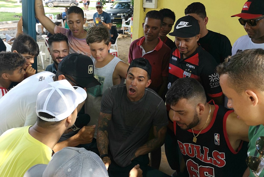 Em Goiânia, veja a história de Dudu, craque do Brasileirão, no Terrão de sua cidade