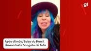 Foto: Xuxa revela decepção com Baby do Brasil após polêmica com Ivete: 'vergonha de atitudes como essa'