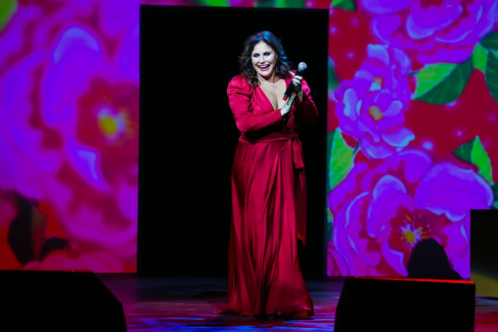 Show da cantora Fafá de Belém — Foto: Divulgação