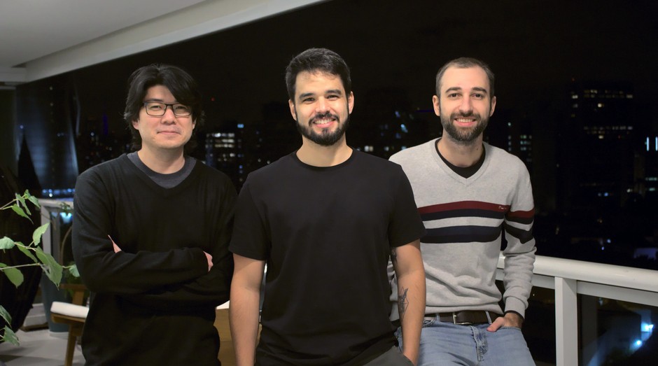 Empreendedores da Closecare: Fábio Tsuguta Matsumoto, André Camargo e Petrus Gomes (Foto: Divulgação)