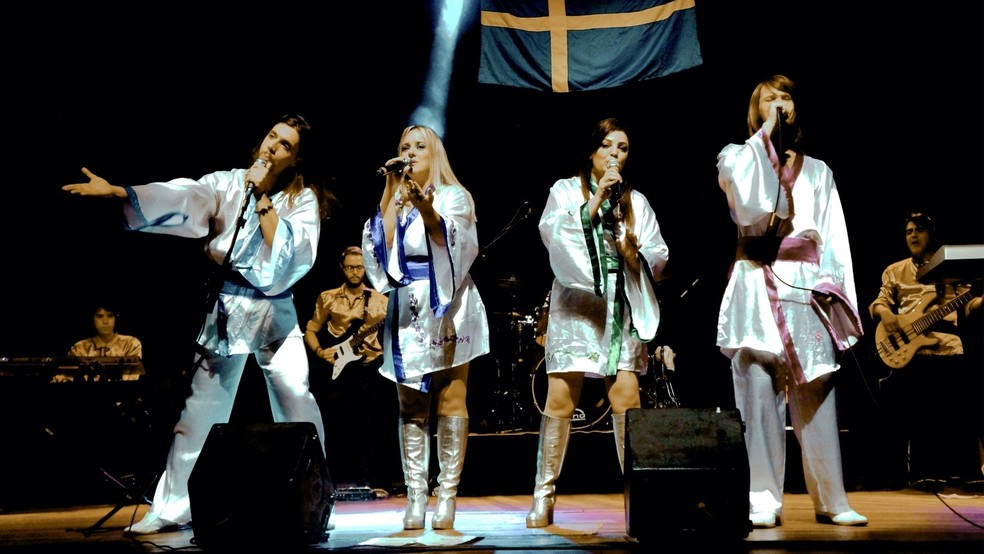 Banda Abba se apresenta em Ribeirão Preto (SP) — Foto: Divulgação 