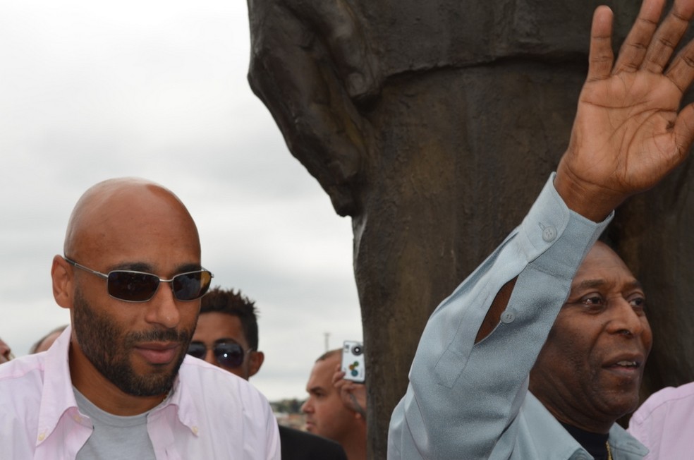 Edinho pediu que o inventário fosse feito em segredo de Justiça alegando que Pelé tem notoriedade mundial e os herdeiros são pessoas comuns — Foto: Samantha Silva / G1