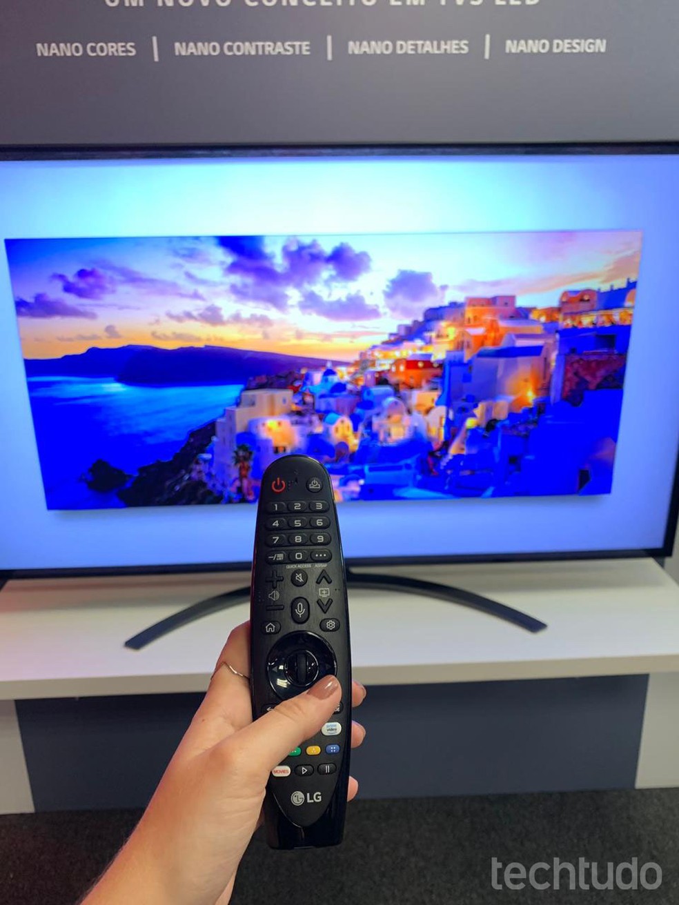 LG NanoCell AI — Foto: Constância García/TechTudo