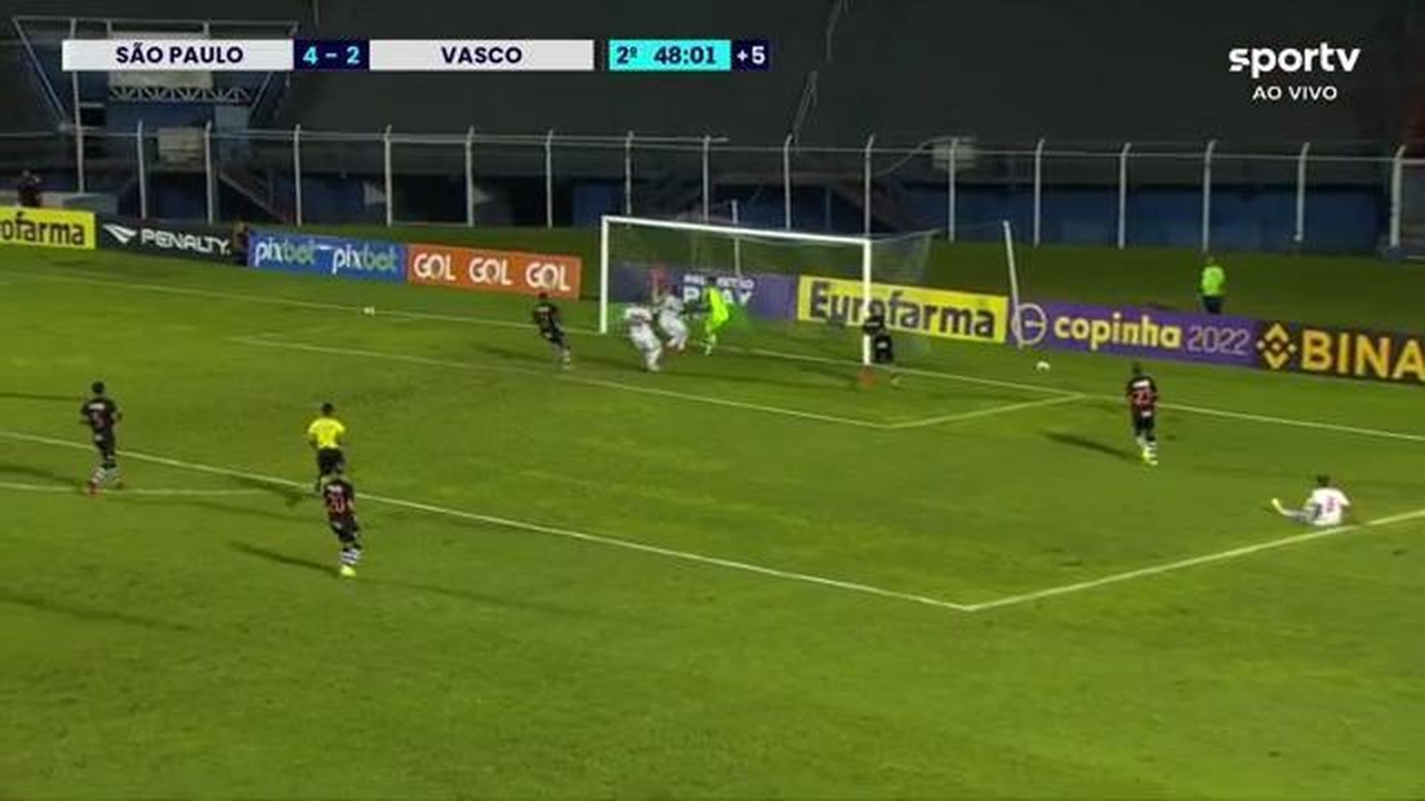 So Paulo 4 x 2 Vasco