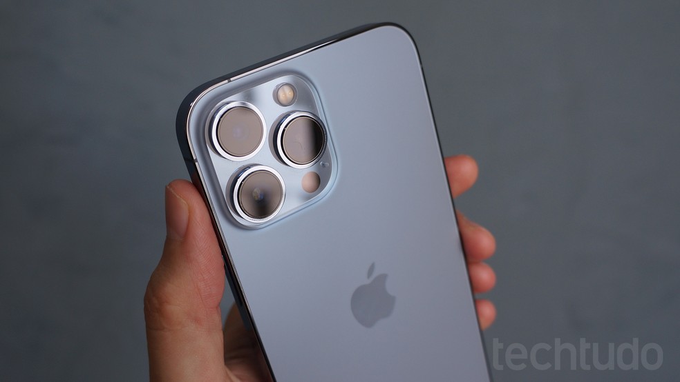 A câmera do iPhone 13 Pro Max — Foto: Thássius Veloso/TechTudo