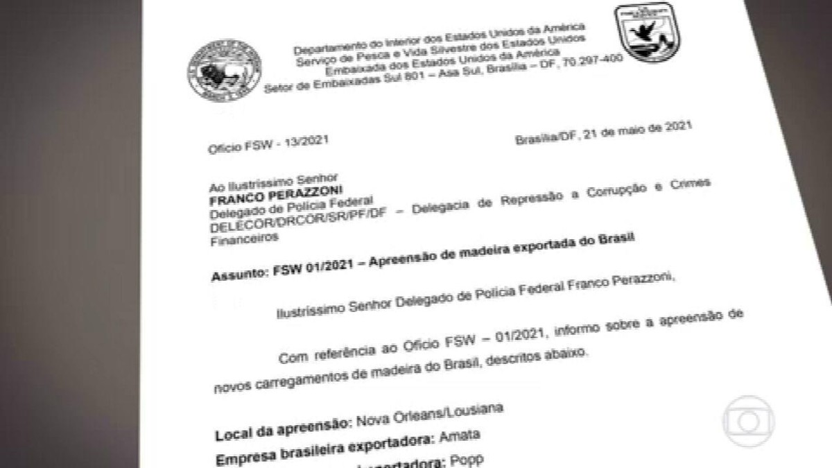 Embaixada dos EUA informa à PF sobre apreensão de madeira exportada ilegalmente thumbnail