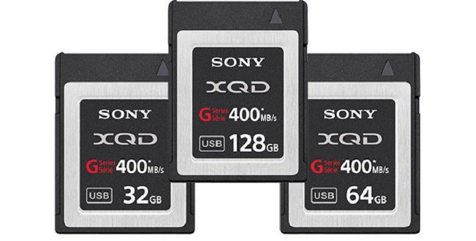 Atuais cartões de memória XQD, da Sony (Foto: Divulgação/Sony) 