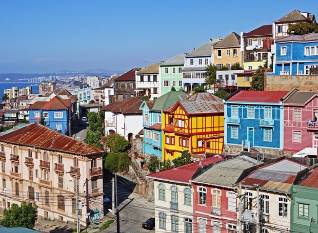 Valparaíso, Chile (Foto: Reprodução / House Beautiful)