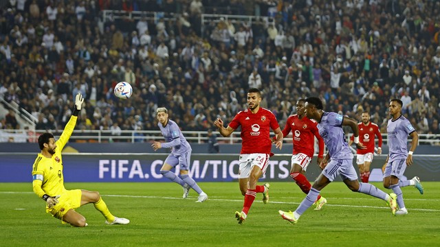 futebol agora Real Madrid vence Al-Ahly e vai enfrentar o Ah-Hilal na final  do Mundial de Clubes