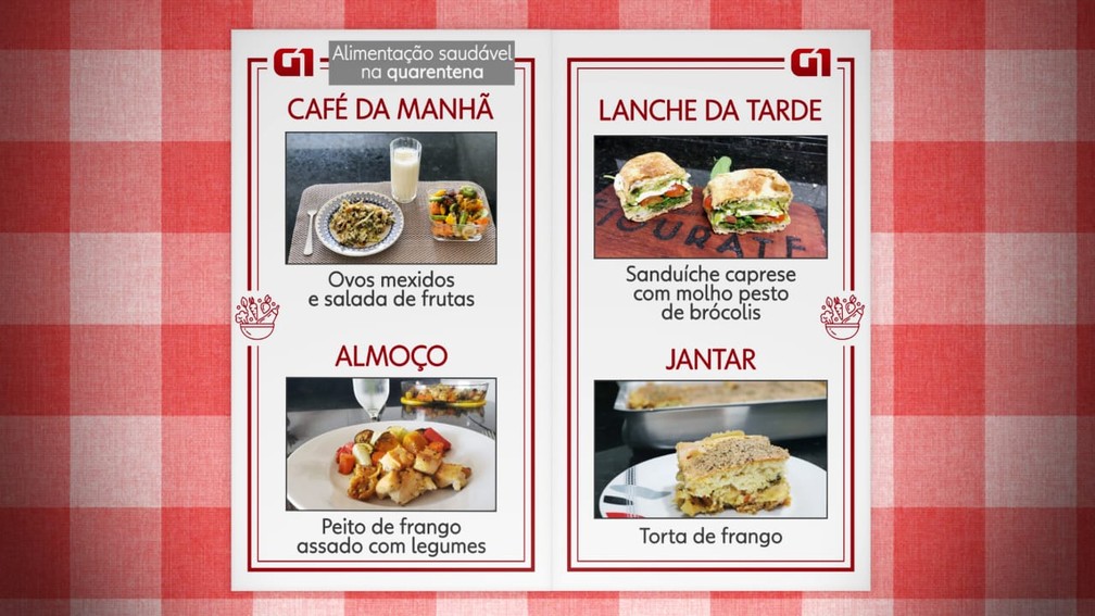 Receitas Na Quarentena Veja Dicas Para Uma Alimentacao Saudavel E