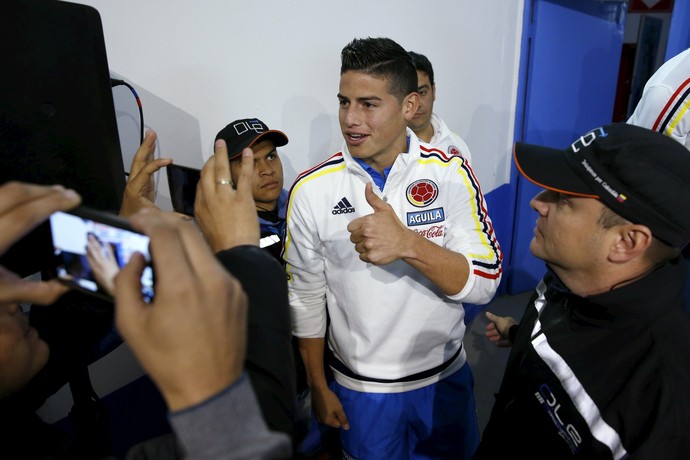 James Rodríguez - Colômbia - Copa América (Foto: Reuters)