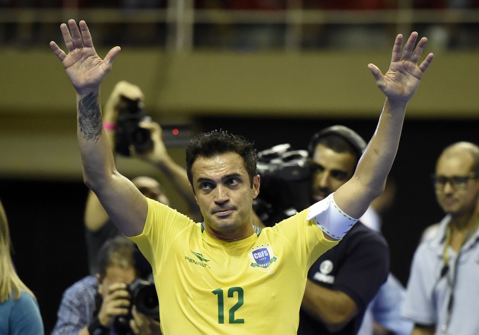 Falcão tem 397 gols pela seleção brasileira — Foto: André Durão