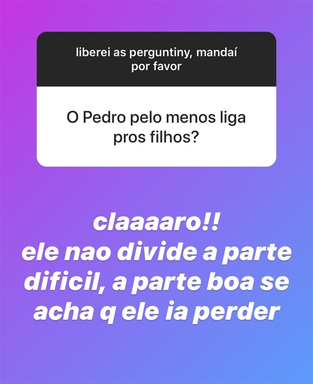 Luana Piovani conversa com fãs sobre relacionamento com Pedro Scooby (Foto: Reprodução / Instagram)