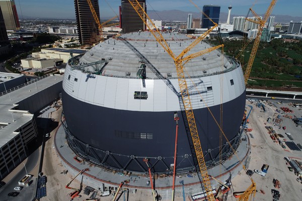 MSG Sphere será inaugurada em 2023 — Foto: Divulgação/ MSG Entertainment