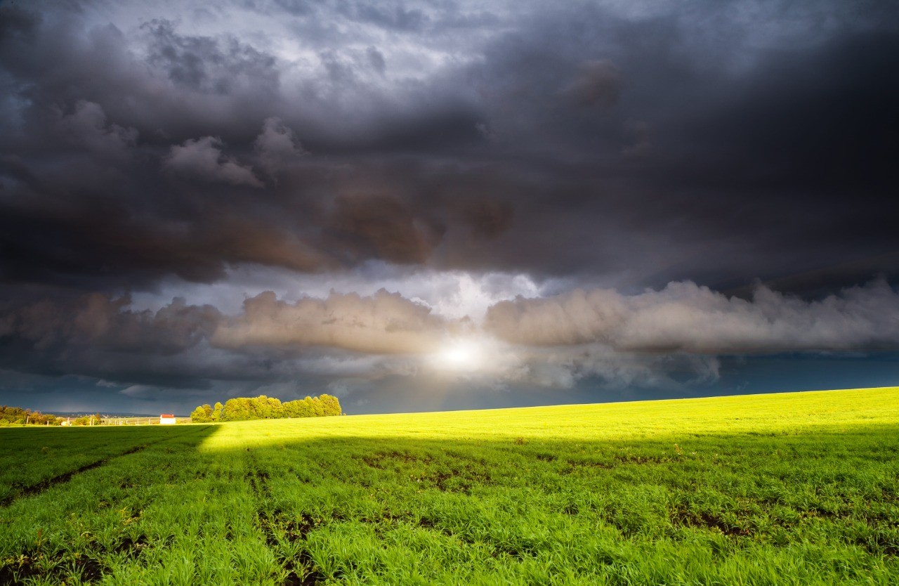 chuva campo (Foto: Getty Images)