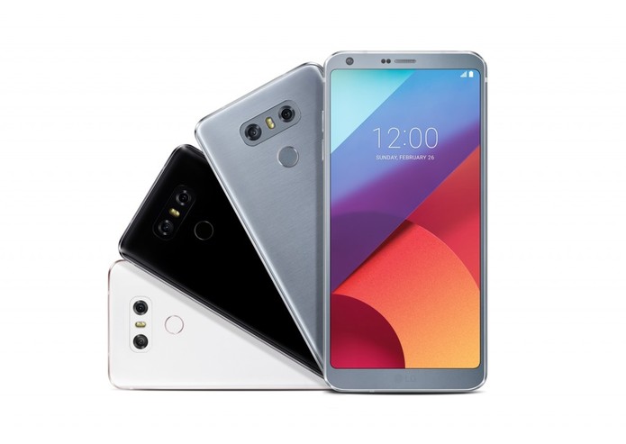 LG G6 está disponível em três cores (Foto: Divulgação/LG)