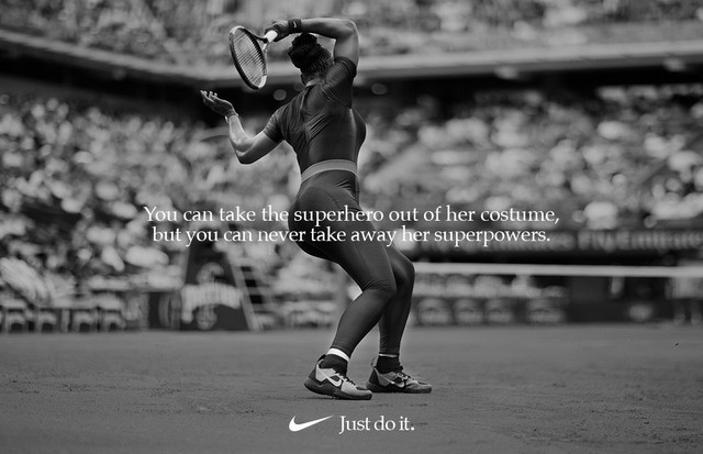 A resposta da Nike para a polêmica em torno do uniforme de Serena Williams no Roland Garros (Foto: Twitter Nike/ Divulgação)