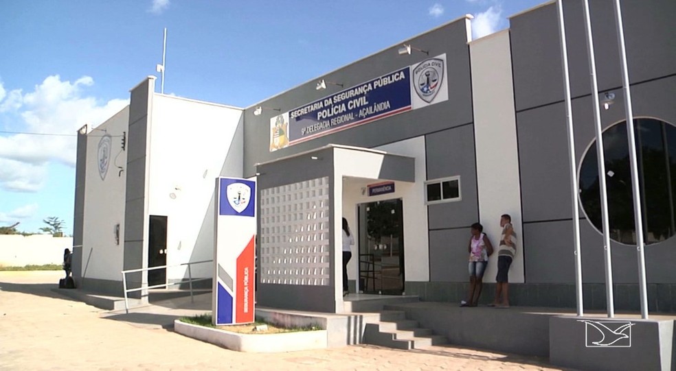 Delegacia Regional de Açailândia (MA) — Foto: Reprodução/TV Mirante