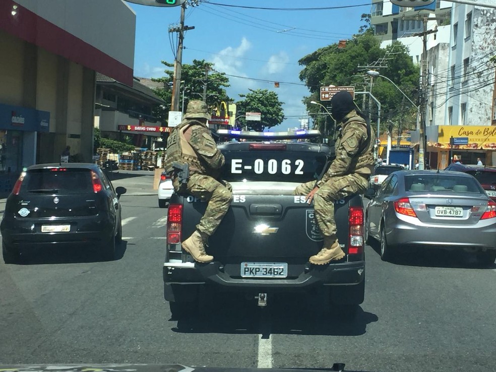 Operação aconteceu na manhã desta quinta-feira (7) — Foto: Divulgação/SSP-BA