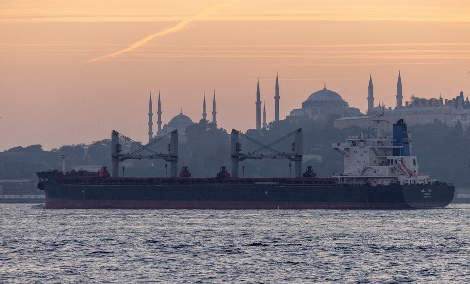 Três portos do Mar Negro foram desbloqueados no final de julho sob um acordo entre Moscou e Kiev