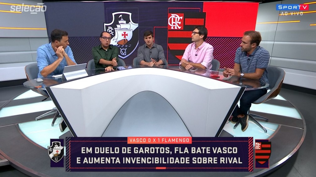Comentaristas do Sele&ccedil;&atilde;o SporTV falam sobre os clubes cariocas &mdash; Foto: Reprodu&ccedil;&atilde;o