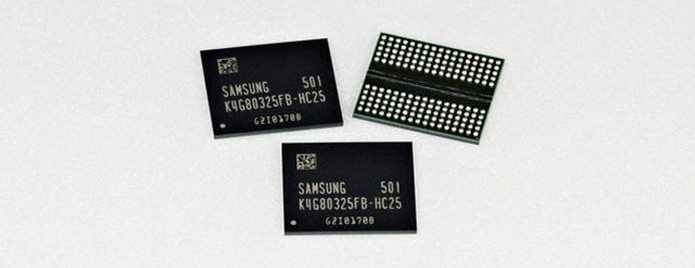 Chips de memória GDDR5 (Foto: Divulgação) (Foto: Chips de memória GDDR5 (Foto: Divulgação))