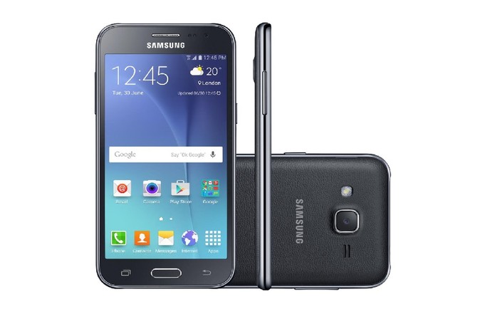 Galaxy J2 tem 1 GB de memória RAM e preço médio de R$ 600 (Foto: Divulgação/Samsung)