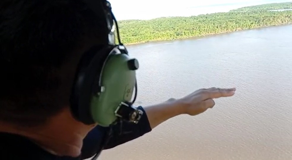 GTA faz buscas por velejador Agá — Foto: GTA/Divulgação