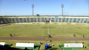 Estádio Douradão, final, Sete de Dourados x Comercial-MS (Foto: Reprodução/TV Morena)