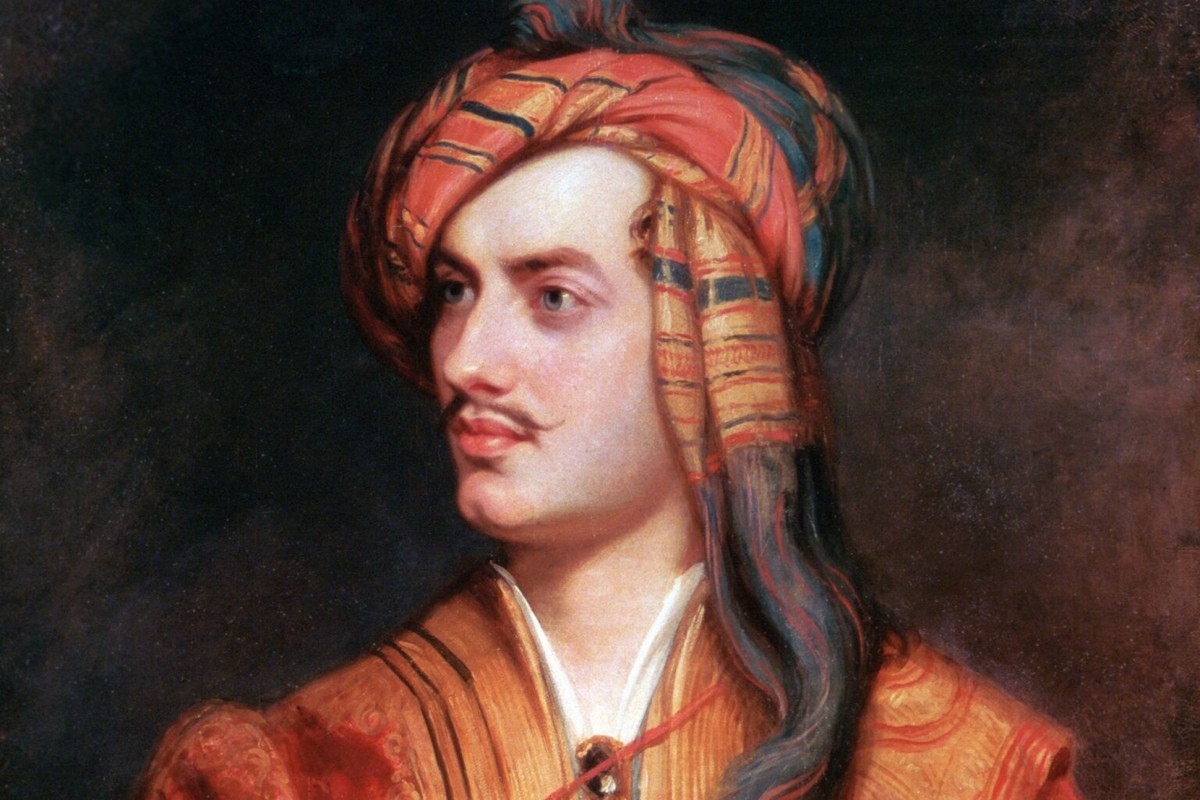 Pintura que retrata Lord Byron (Foto: Reprodução)
