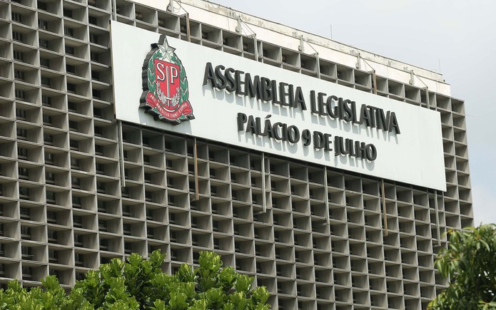 Fachada da Assembleia Legislativa de São Paulo, na Zona Sul da capital (Foto: Renato S. Cerqueira/Futura Press/Estadão Conteúdo)