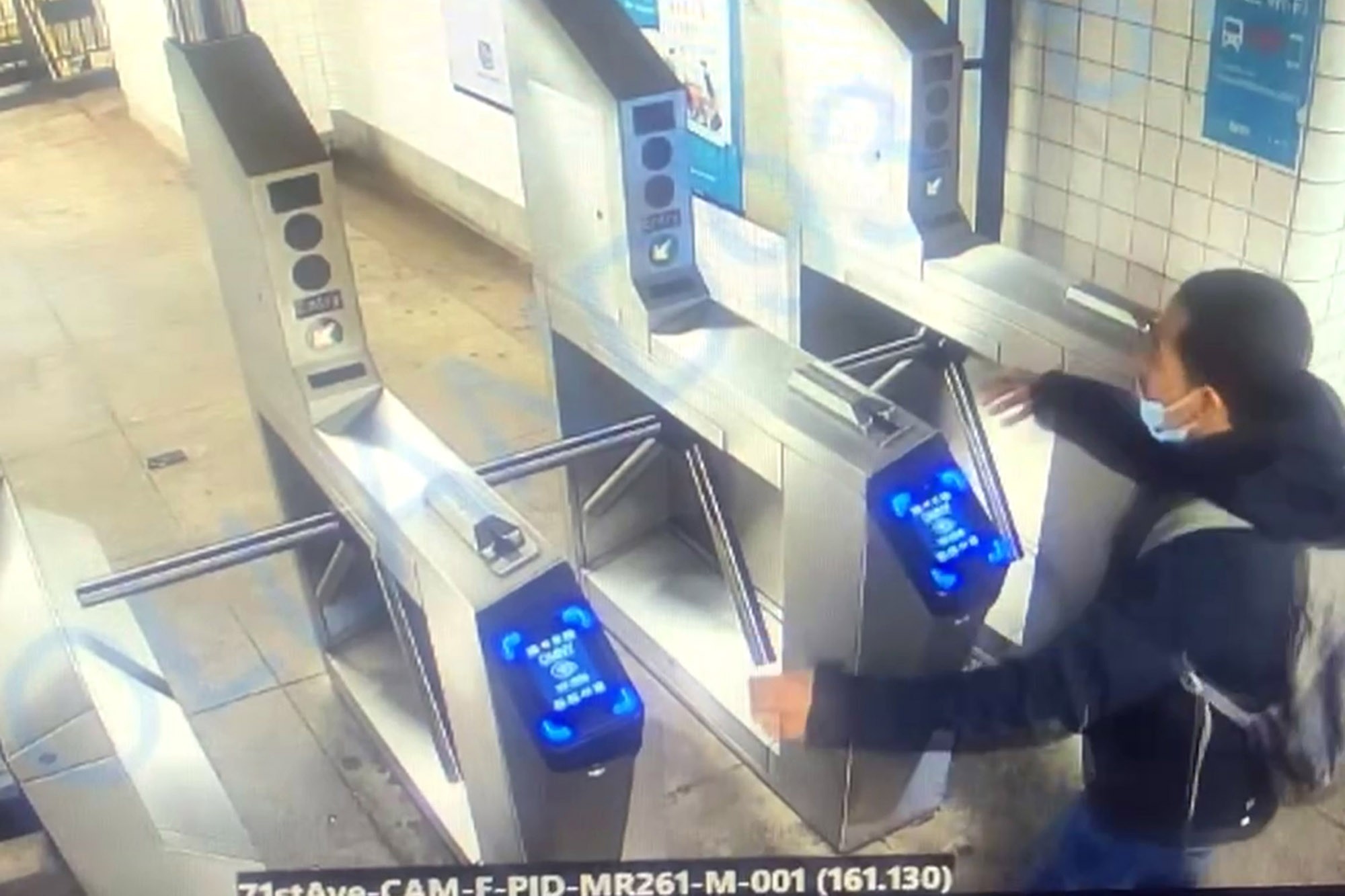 Homem sofre queda fatal no metrô de Nova York (Foto: divulgação)