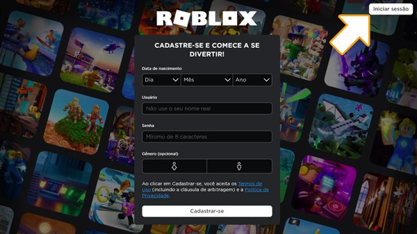 Como Recuperar Senha Do Roblox Jogos Casuais Techtudo - como fazer login no roblox