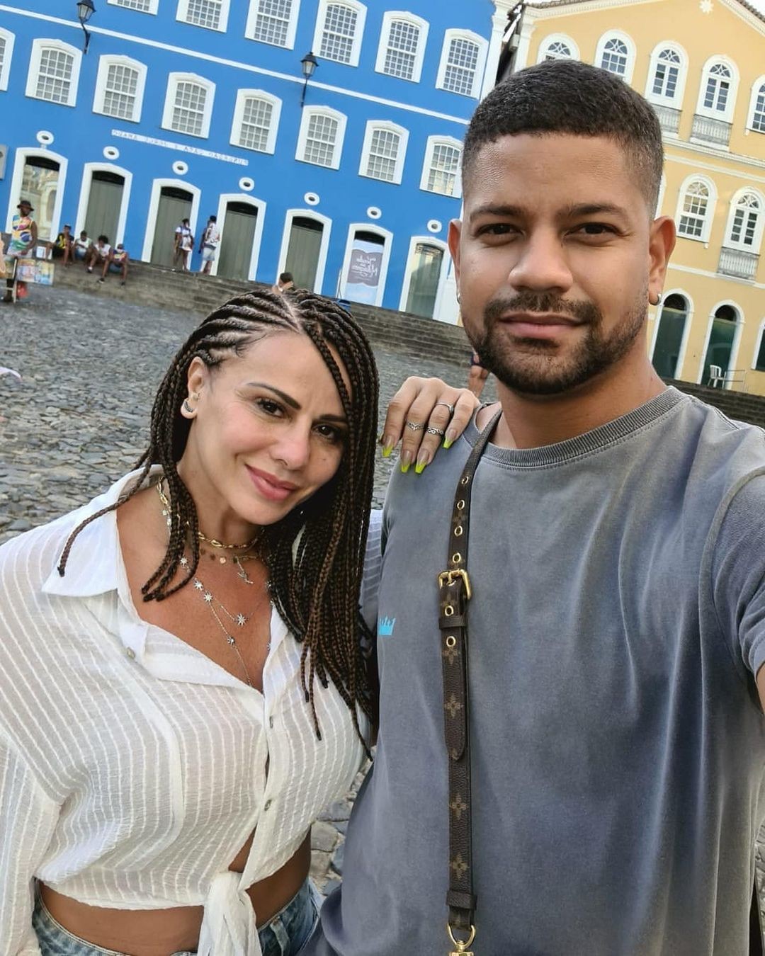 Viviane Araujo e Guilherme Militão (Foto: Reprodução/Instagram)