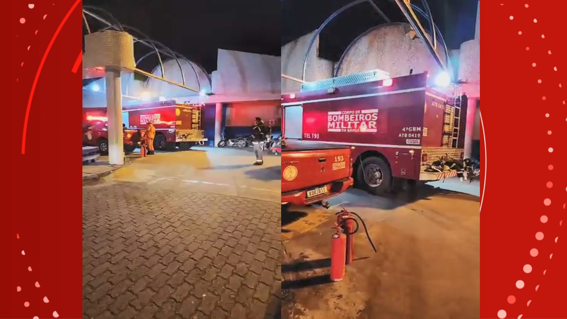 Incêndio atinge centro cirúrgico de hospital na Bahia