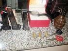 Cinco homens são presos em Cuiabá com granada, arma e colete roubados
