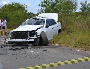 acidente Anselmo Ramon (Foto: Everaldo LIns / Divulgação)
