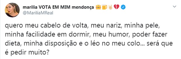 Marília Mendonça fala sobre gravidez (Foto: Reprodução Twitter)