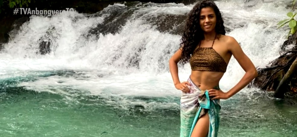 Influenciadora Alessandra Araújo se encantou com o Jalapão — Foto: Divulgação