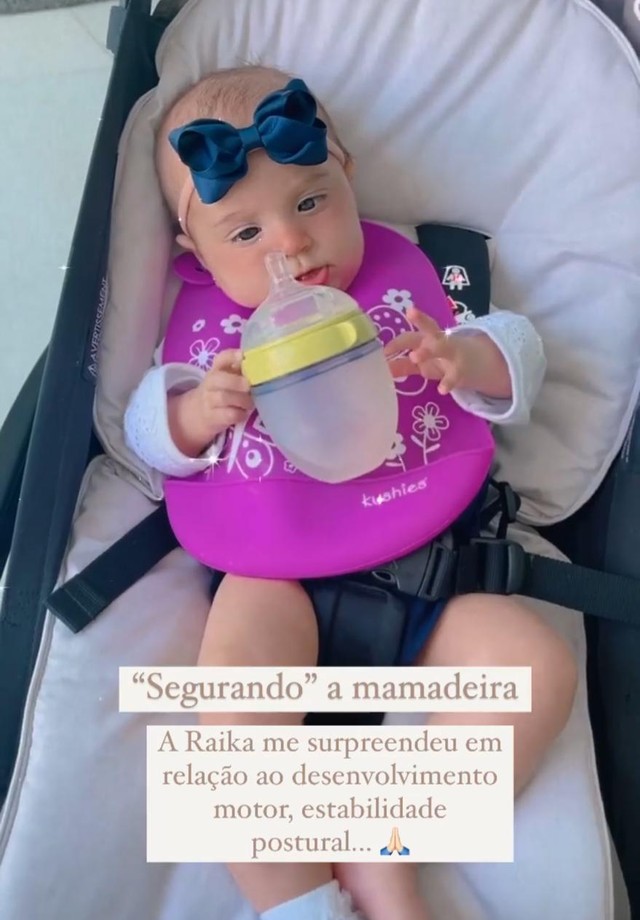 Raika completa 6 meses de vida e ganha festinha com tema de sorvete e picolé (Foto: Reprodução/Instagram)