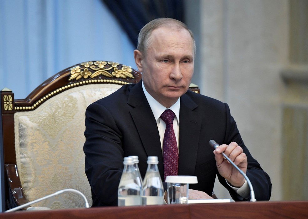 O presidente da Rússia, Vladimir Putin  (Foto: Sputnik/Alexei Nikolsky/Kremlin via Reuters)