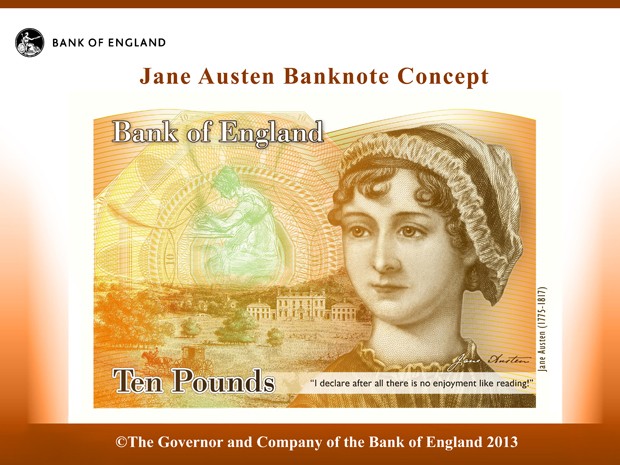 Imagem da nova nota foi fornecida pelo Banco da Inglaterra, nesta quarta-feira (24) (Foto: AP)