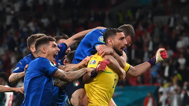 Goleiro Gianluigi Donnarumma foi eleito o melhor jogador da Eurocopa-2020