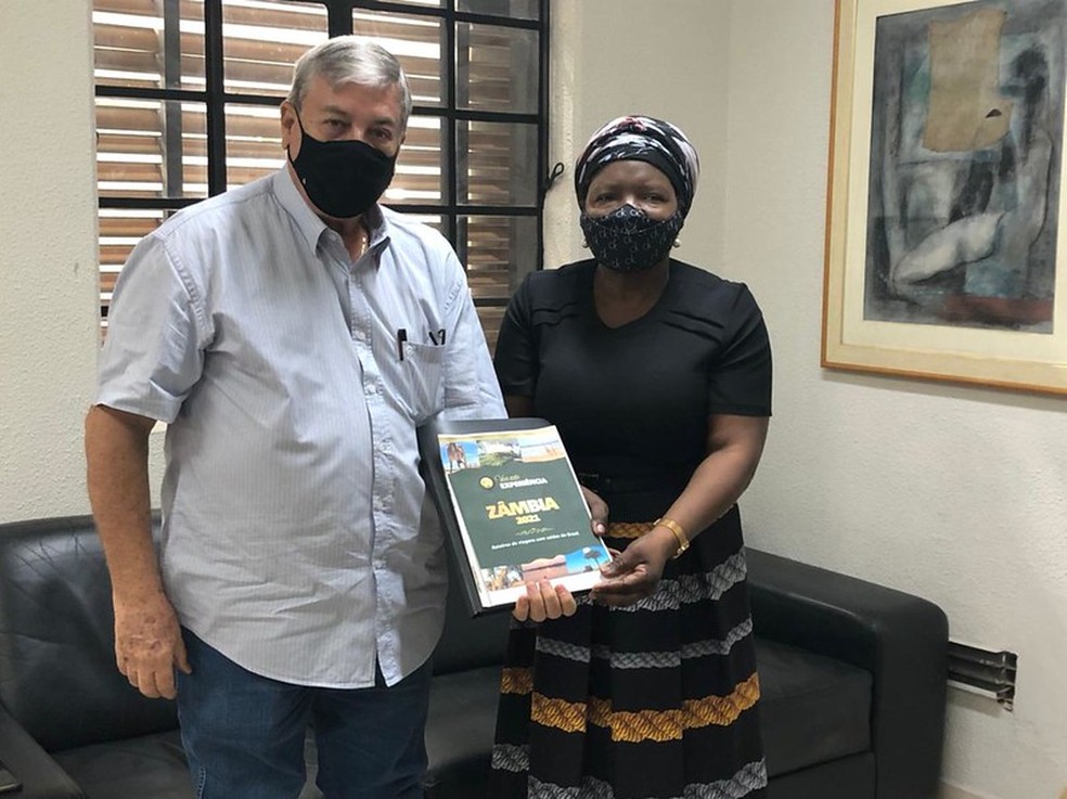 Embaixadora Da Republica Da Zambia No Brasil Visita Uberaba E Ve Oportunidades De Negocios Triangulo Mineiro G1