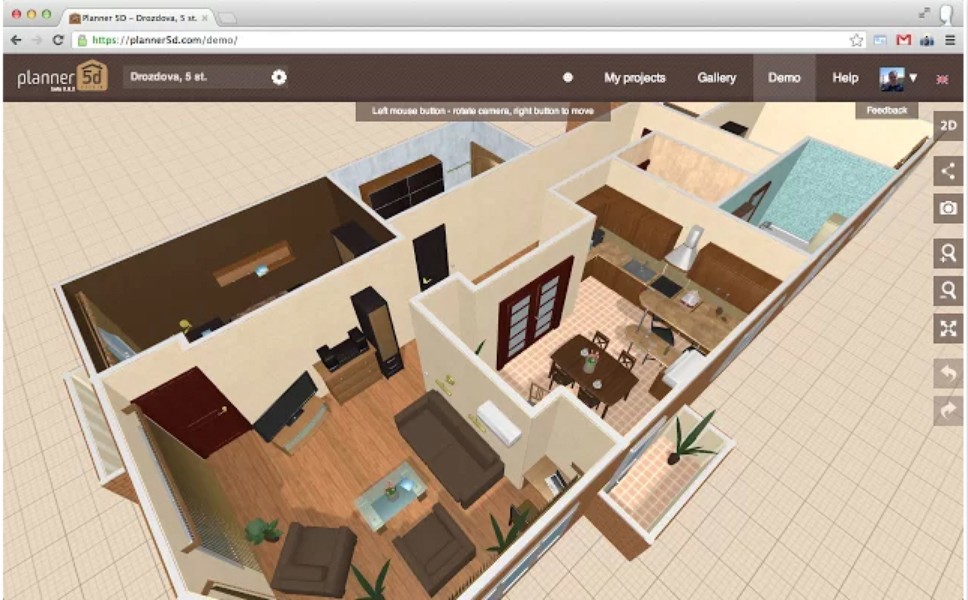 3d home design software free download planner 5d