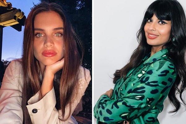 A modelo Sara Sampaio (esquerda) e a atriz Jameela Jamil (direita) (Foto: Instagram)
