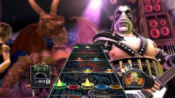 Com duelos e ótima trilha, Guitar Hero 3 é visto como um dos melhores da série (Foto: Divulgação/Activision)
